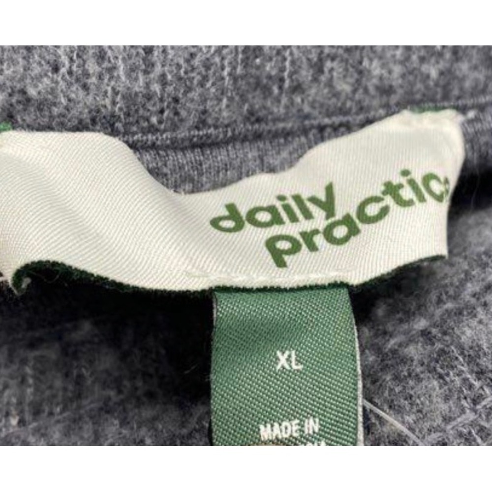 Daily Practice by Anthropologie Bring It Back Sweatpants Wide Leg Grey XL NEW - Picture 5 of 5